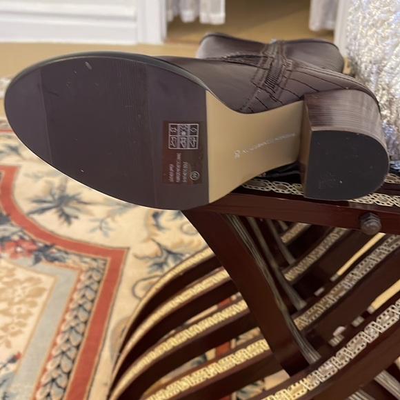 8.5 DARK BROWN knee high boots BRAND NEW - Picture 4 of 8